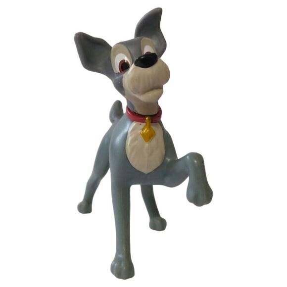 Disney Lady And The Tramp Dog Figure Toy McDonalds Cake Topper 50th Anniversary - Picture 11 of 15